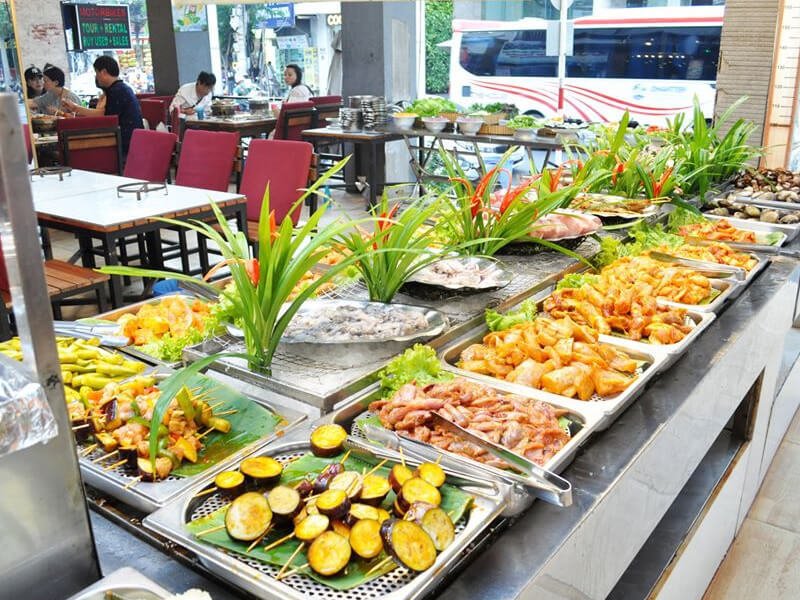 Top 10 super delicious, super attractive buffet restaurants in Nha Trang