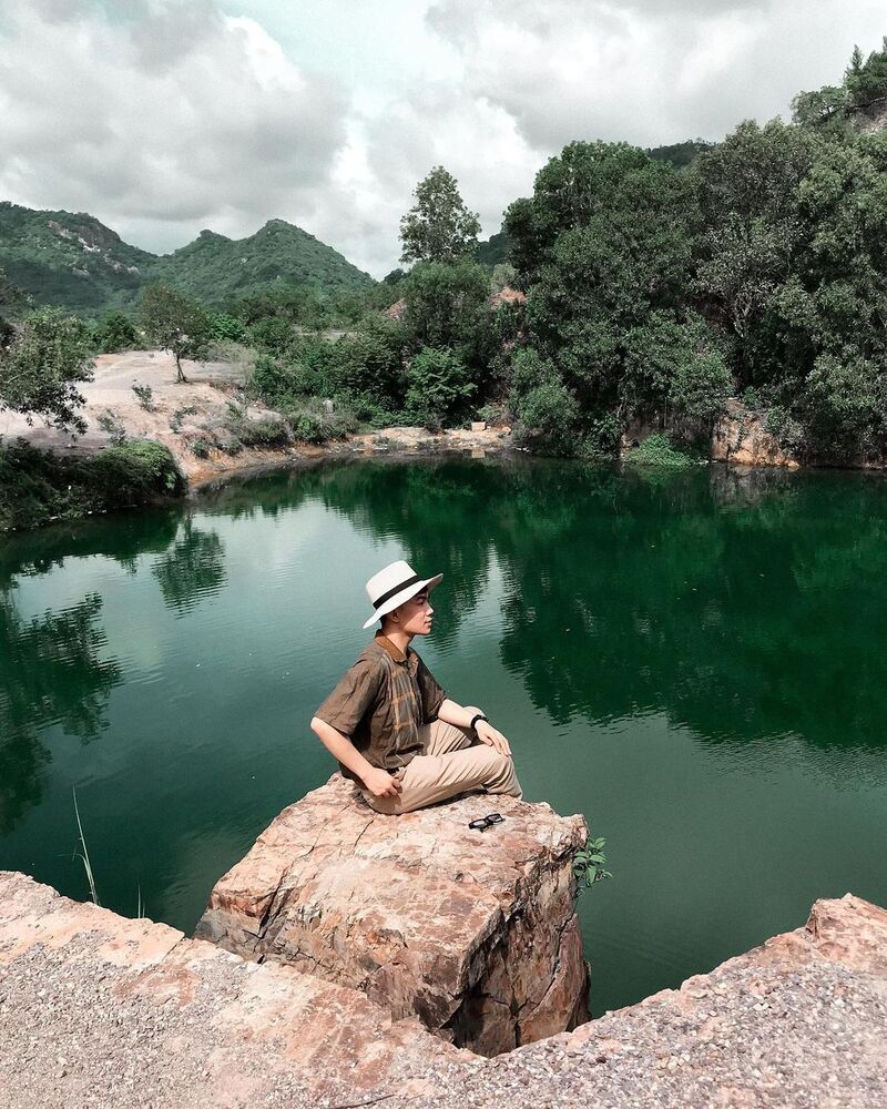 Da Ban Lake - A peaceful stopover in Khanh Hoa, extremely hot