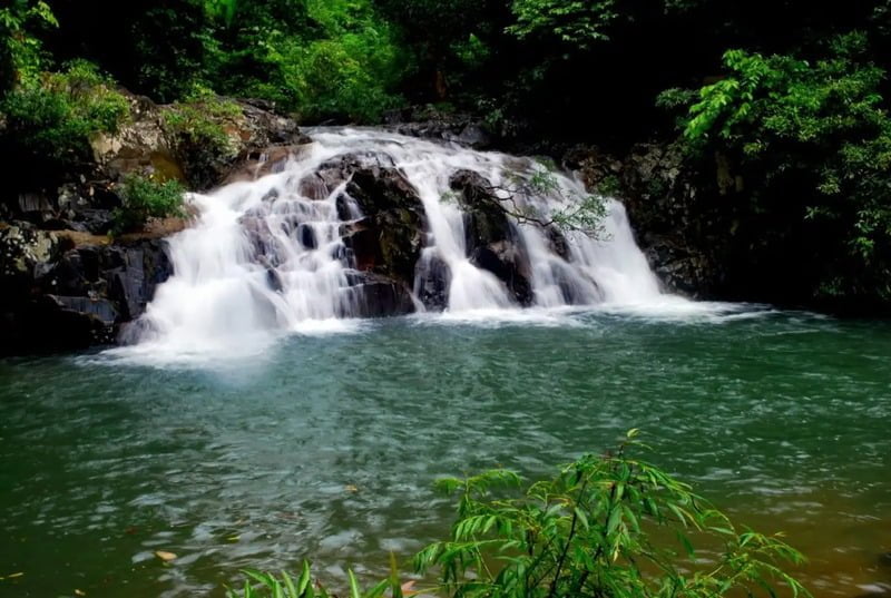 Yang Bay Waterfall - Paradise tourist area in the heart of nature