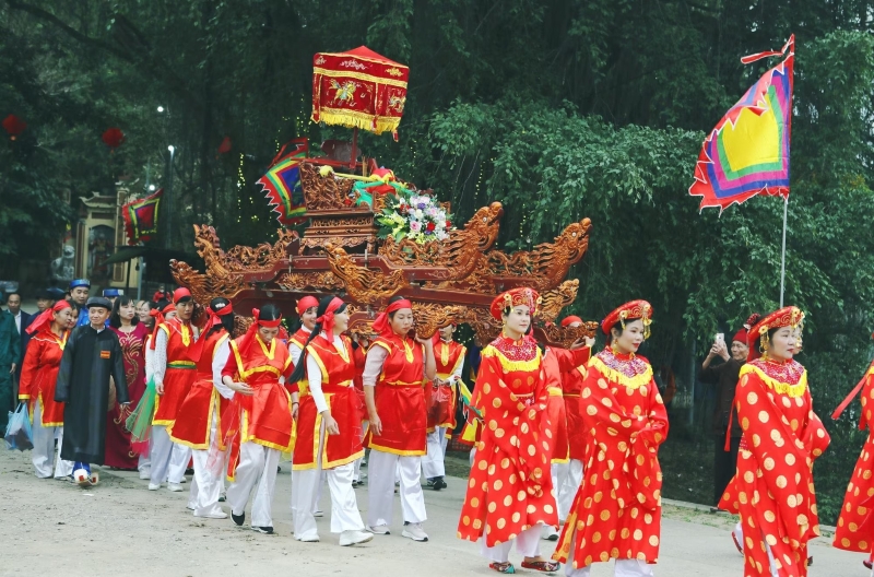 Quang Yen King Ba Temple Festival - National Cultural Beauty