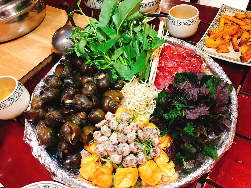 Quan Xua snail hotpot