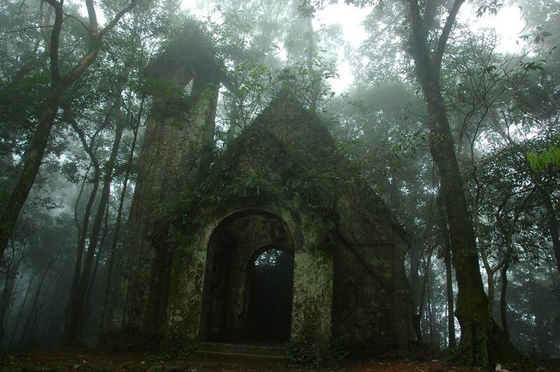 The collapsed church on Ba Vi mountain - Mysterious, timeless beauty