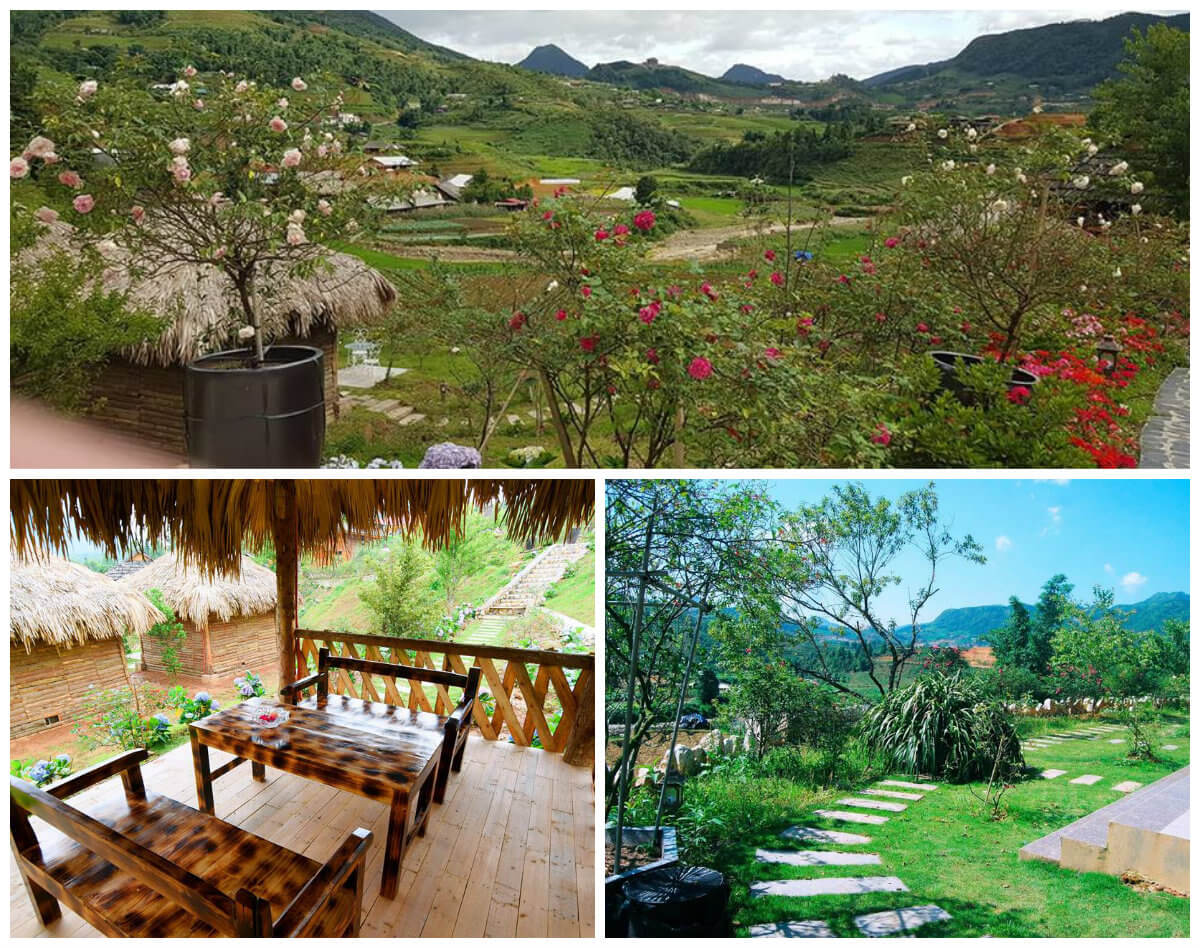 Return to Sapa and check in to a wooden house hotel with a thatched roof and a beautiful view of the mountains and forests