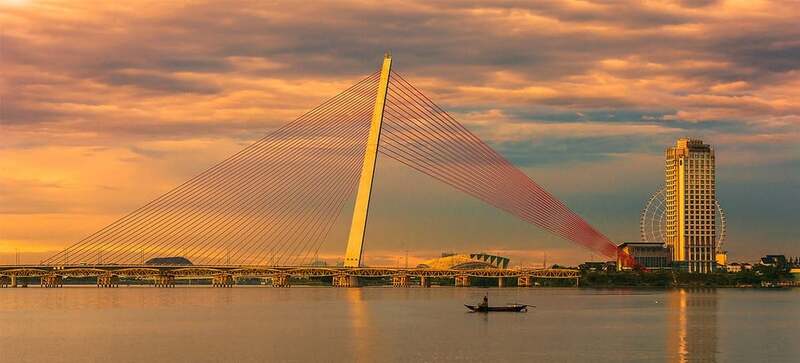 Tran Thi Ly Bridge - The beautiful cable -stayed suspension bridge of Vietnam