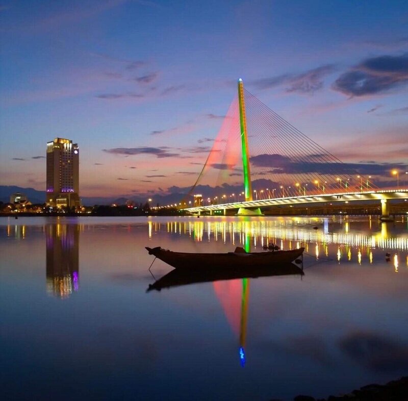 Tran Thi Ly Bridge - The beautiful cable -stayed suspension bridge of Vietnam