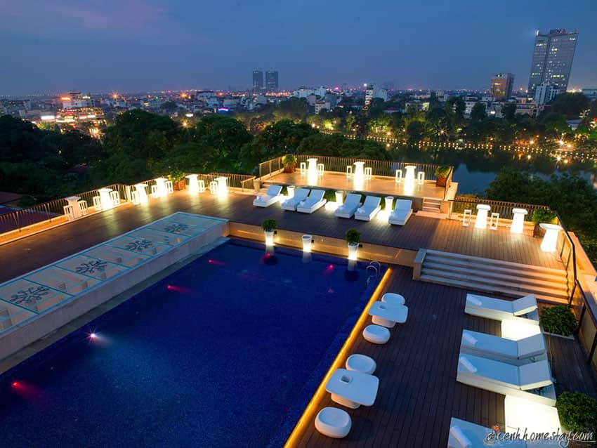 10 cheap 5 -star hotels in Hanoi with swimming pool, golf course, spa in the center