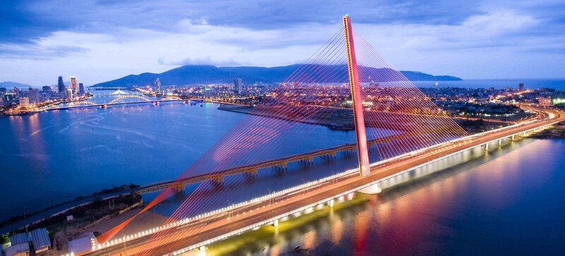 Tran Thi Ly Bridge - The beautiful cable -stayed suspension bridge of Vietnam